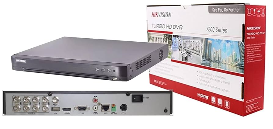 DVR 8 canales Hikvision